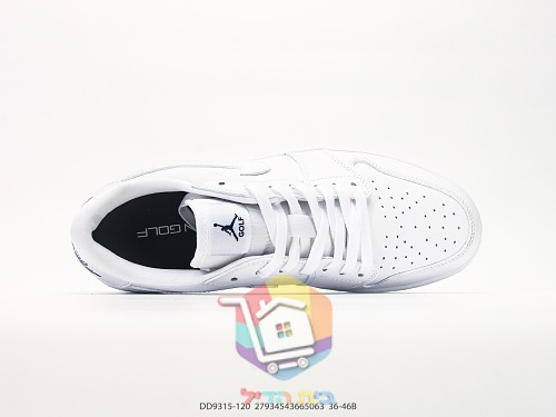 נעלי גולף Air Jordan 1 Low בצבע לבן 7