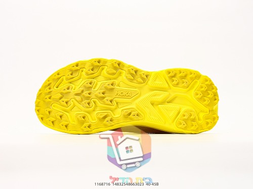 נעלי ריצה HOKA עם ריפוד עבה בסוליה 7
