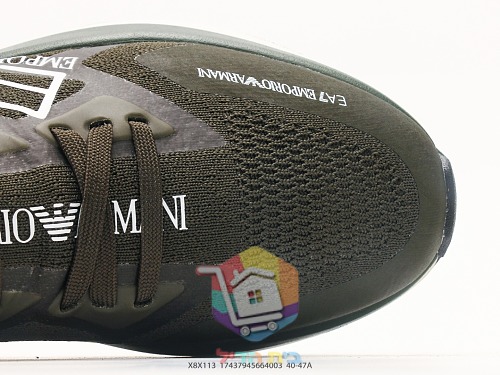 נעלי ריצה EA7 Emporio Armani מבד סרוג 9