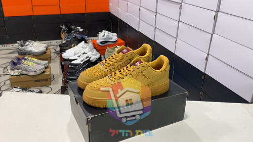 נעלי סניקרס Nike Air Force 1 עם דוגמה שזורה 10