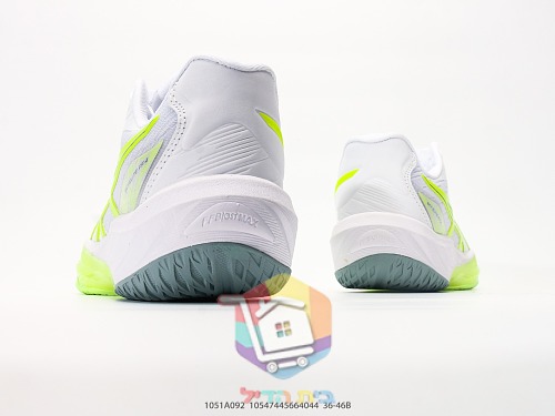 נעלי טניס ASICS לבנות עם הדגשי ניאון 5