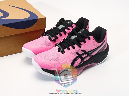 נעלי טניס ASICS לבנות עם הדגשי ניאון 22