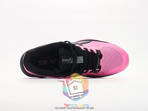נעלי טניס ASICS לבנות עם הדגשי ניאון 28
