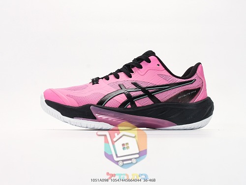 נעלי טניס ASICS לבנות עם הדגשי ניאון 30