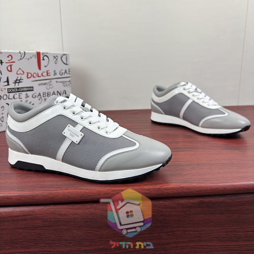 נעלי סניקרס Dolce & Gabbana עם לוחית מתכת בצד 16