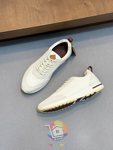 נעלי Loro Piana Flexy Walk מעור וזמש 5