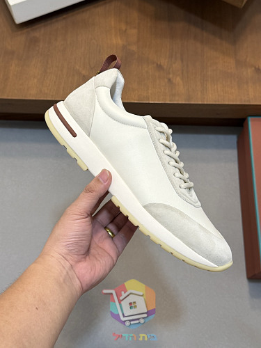 נעלי Loro Piana Flexy Walk מעור וזמש 6