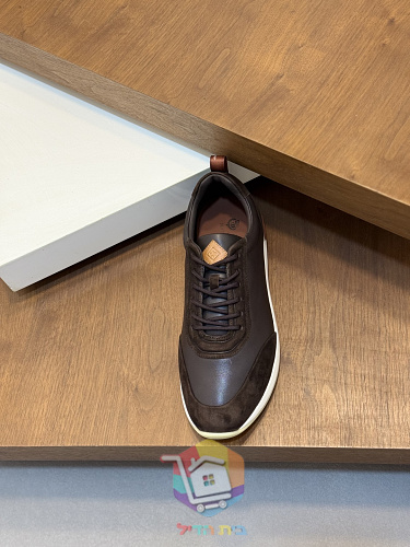 נעלי Loro Piana Flexy Walk מעור וזמש 12