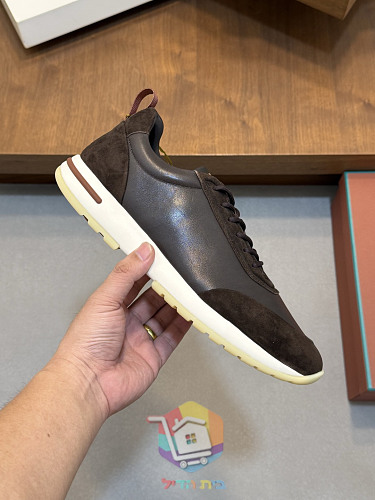 נעלי Loro Piana Flexy Walk מעור וזמש 14
