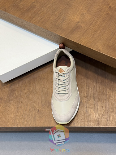 נעלי Loro Piana Flexy Walk מעור וזמש 28
