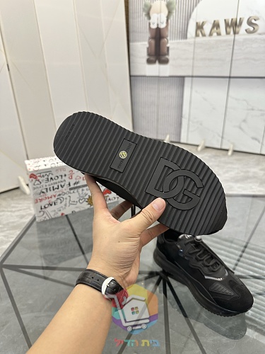 נעלי סניקרס Dolce & Gabbana עם שרוך אלסטי ותפס 2