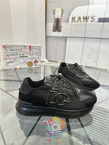 נעלי סניקרס Dolce & Gabbana עם שרוך אלסטי ותפס 8