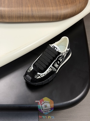 נעלי סניקרס Dolce & Gabbana עם לוגו DG מעור בצד 4