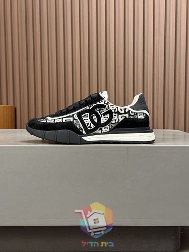 נעלי סניקרס Dolce & Gabbana עם לוגו DG מעור בצד 7