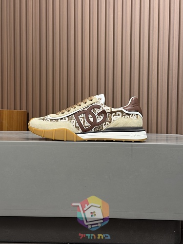 נעלי סניקרס Dolce & Gabbana עם לוגו DG מעור בצד 23