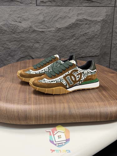 נעלי סניקרס Dolce & Gabbana עם לוגו DG מעור בצד 27