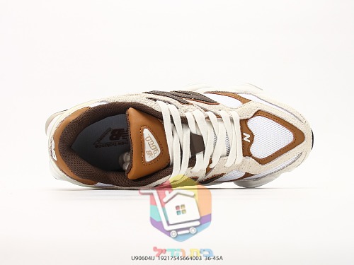 נעלי New Balance 9060 שמנת, חום 6