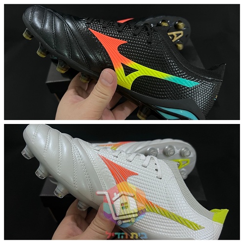 נעלי כדורגל Mizuno Morelia Neo לבן, שחור 19