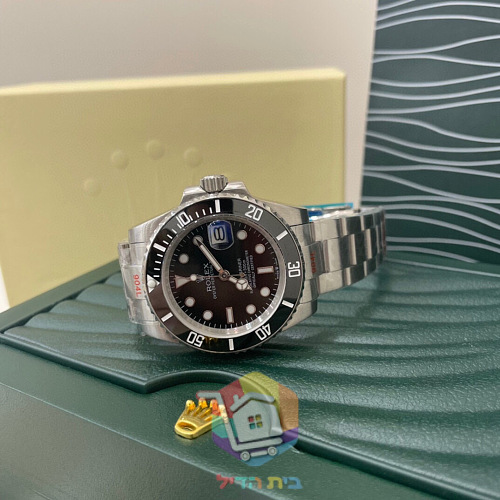 שעון Rolex Submariner בחוגה שחורה, 40 מ"מ 2