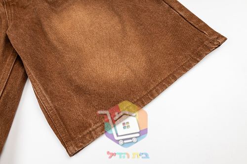 מכנסי ג'ינס קצרים Louis Vuitton חומים 2