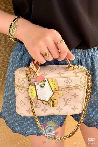 תיק סאדל מיני Louis Vuitton במונוגרם קלאסי 12