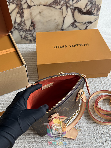 תיק Louis Vuitton בגזרת כיפה עם ידיות ורצועה 3
