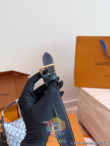 תיק Louis Vuitton בגזרת חצי סהר עם רוכסן 2