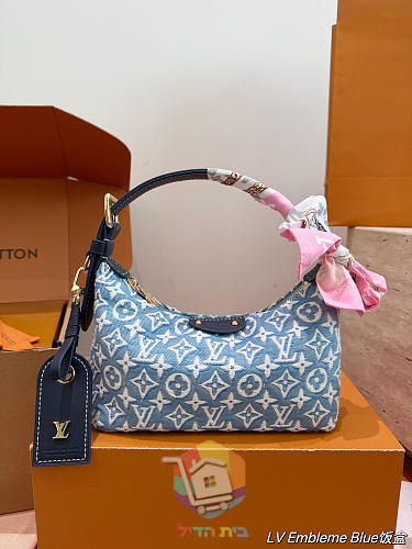 תיק Louis Vuitton בגזרת חצי סהר עם רוכסן 10