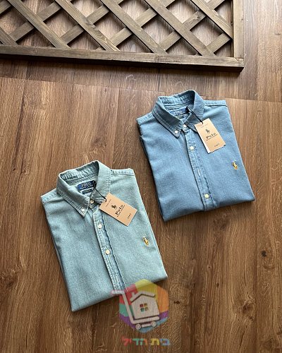 חולצת ג'ינס Ralph Lauren לגברים 8