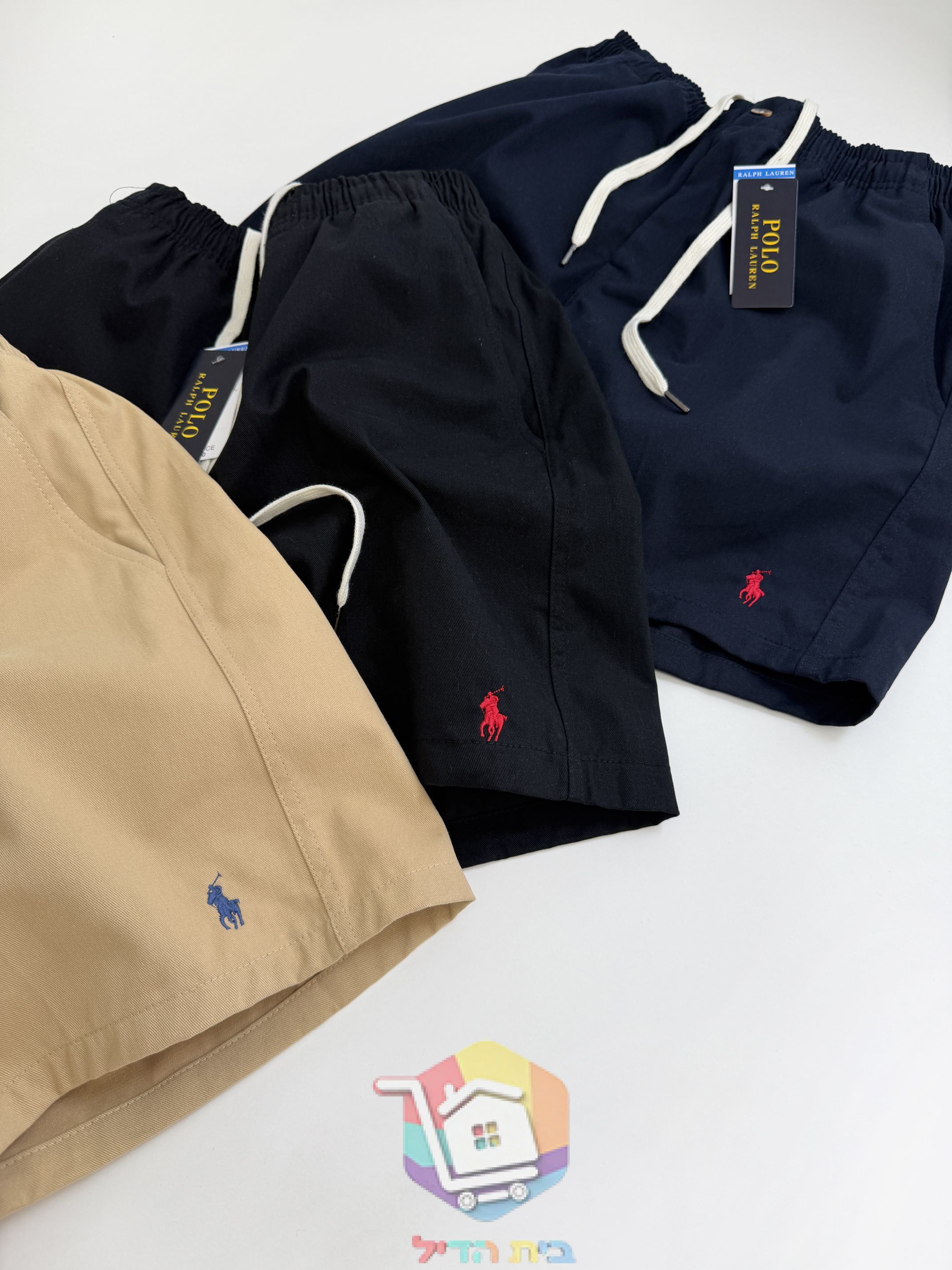 מכנסיים קצרים Ralph Lauren עם שרוך