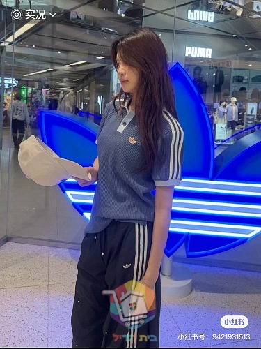 חולצת פולו adidas בסריגת ואפל 3