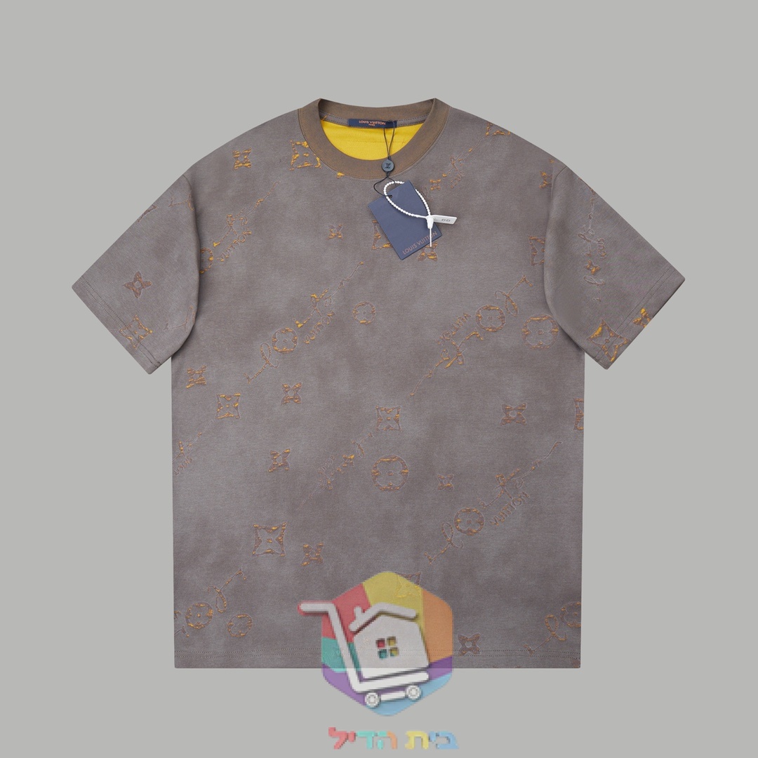 חולצת טי Louis Vuitton עם מונוגרם