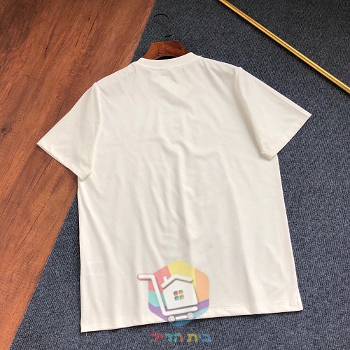חולצת טי PRADA עם רקמת PRADA MILANO 17