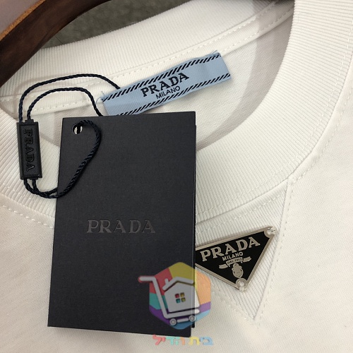 חולצת טי PRADA עם לוגו משולש 15