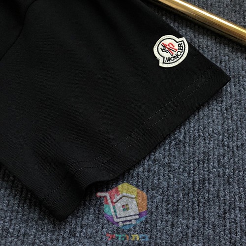 חולצת טי MONCLER עם לוגו רקום 3