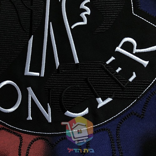 חולצת טי MONCLER עם לוגו רקום 5