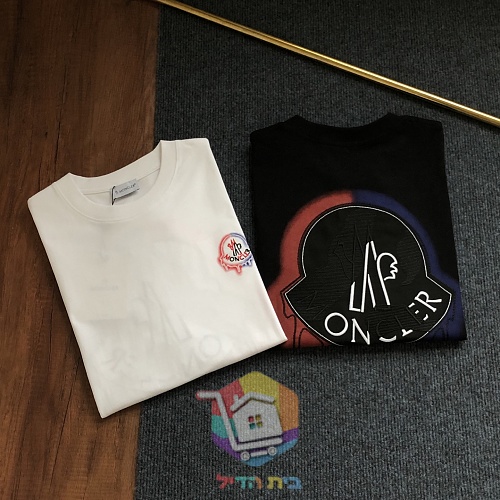 חולצת טי MONCLER עם לוגו רקום 11