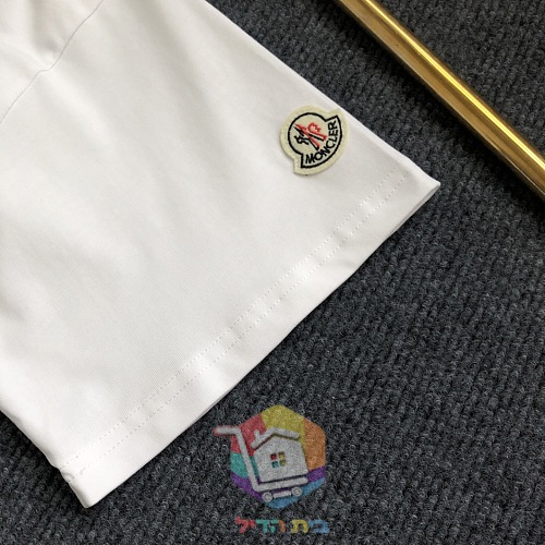 חולצת טי MONCLER עם לוגו רקום 13