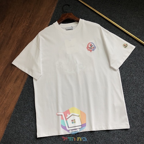 חולצת טי MONCLER עם לוגו רקום 20