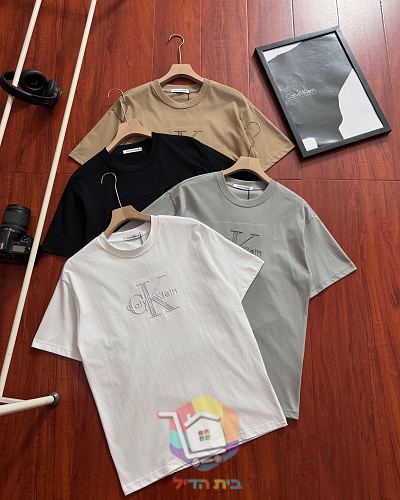 חולצת טי Calvin Klein Jeans עם מונוגרם CK 12