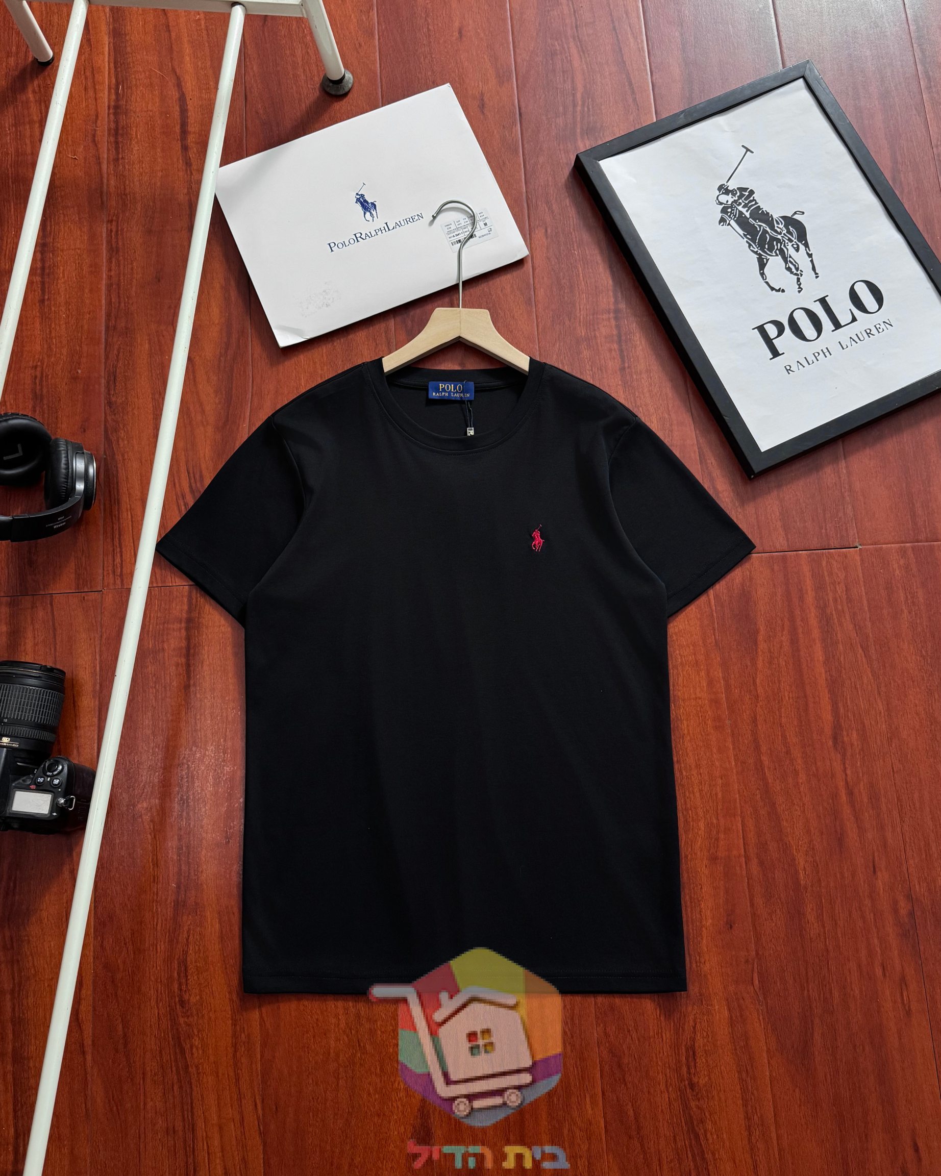 חולצת טי Polo Ralph Lauren עם פוני רקום