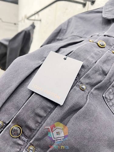 סט דנים Louis Vuitton אינדיגו, ז'קט, מכנסיים 3