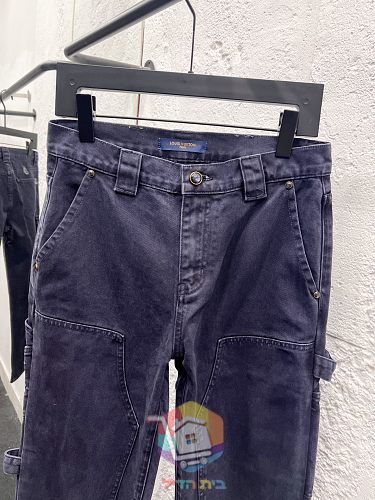 סט דנים Louis Vuitton אינדיגו, ז'קט, מכנסיים 10