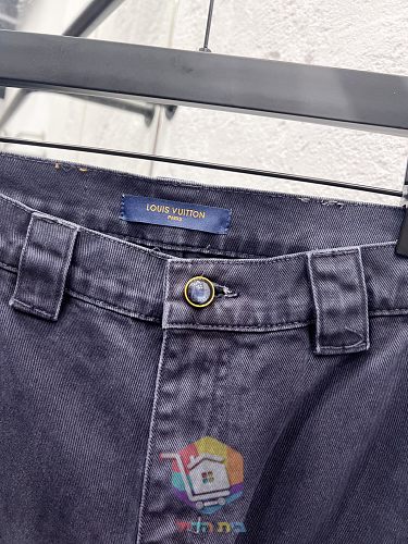 סט דנים Louis Vuitton אינדיגו, ז'קט, מכנסיים 14