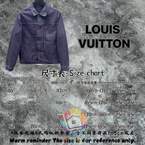 סט דנים Louis Vuitton אינדיגו, ז'קט, מכנסיים 19