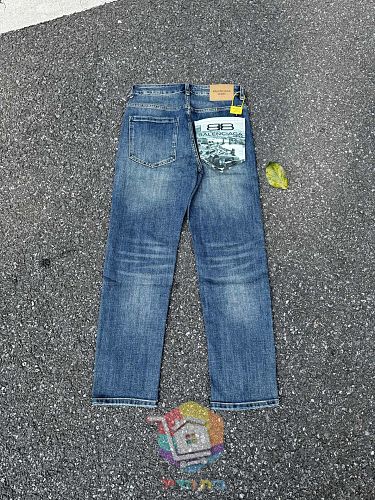 ג'ינס Balenciaga בגזרה ישרה שטופה 19