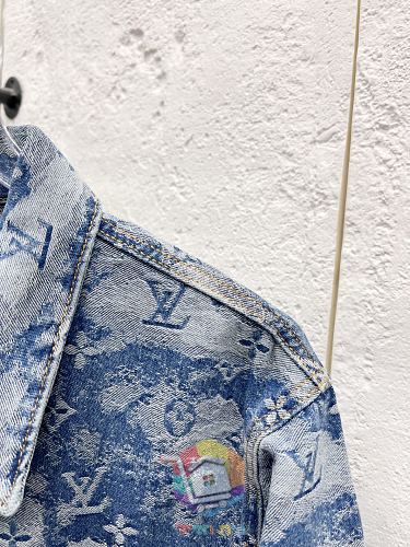 סט דנים Louis Vuitton במונוגרם, ז'קט, מכנסיים 4