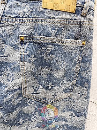 סט דנים Louis Vuitton במונוגרם, ז'קט, מכנסיים 10