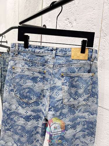 סט דנים Louis Vuitton במונוגרם, ז'קט, מכנסיים 14