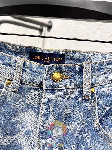 סט דנים Louis Vuitton במונוגרם, ז'קט, מכנסיים 15